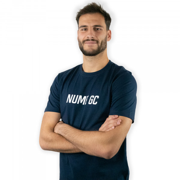 T-Shirt navy "Nume GC"